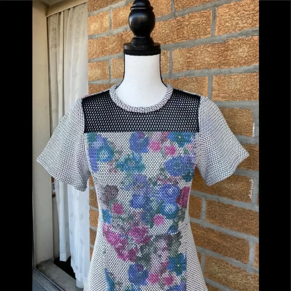 Sea new york ruffle floral dress size 4 - Picture 2 of 12